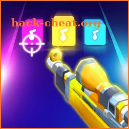 Beat gun hop EDM 3D music game icon