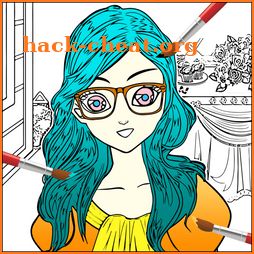 Beauty Fashion Model Color Book icon