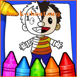 Bely: Y beto coloring book icon