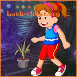 Best Escape Games 185 Rejoicing Girl Rescue Game icon