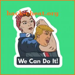 Biden vs Trump, Leaders stickers WhatstickerApps icon