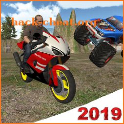 Bike driving simulator: Formula Car Chase icon