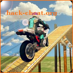 Bike Stunt Racing Master Impossible 3D Mega Ramp icon