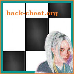 Billie Eilish bad guy Piano Black Tiles icon