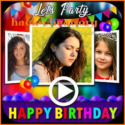 Birthday Video Maker with Music icon