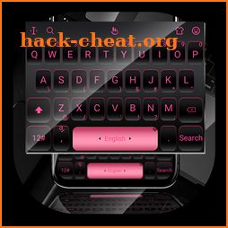 Black Pink Keyboard Theme icon