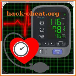 Blood Pressure Tracker : Scan Test Checker Diary icon