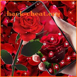 Blooming Red Rose Love Theme icon