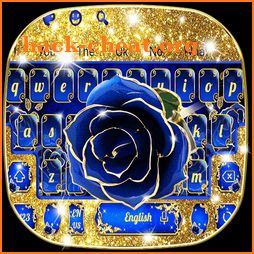 Blue Golden Rose theme icon