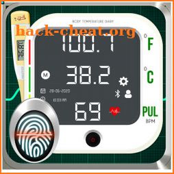 Body Temperature Tracker Diary : Fever Log Info icon