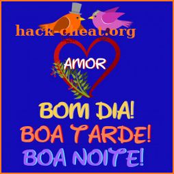 Bom dia Boa tarde e Boa noite Amor Mensagens Vídeo icon