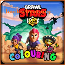 Brawl Stars Colouring icon