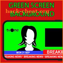 Breaking News Video Maker : Green Screen TV Studio icon