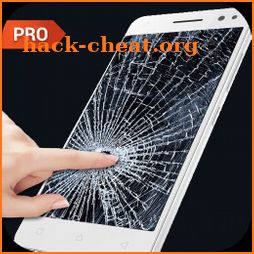 Broken Screen prank: Crack, Fire & Electric prank icon