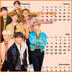 BTS Calendar Widget icon