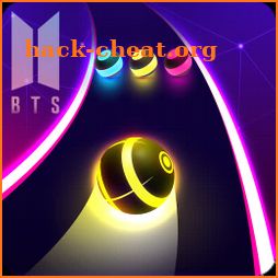 BTS Road: Dancing Ball Tiles icon