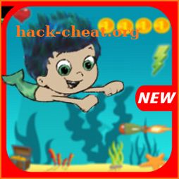 Bubble Adventures Guppies Mermaid Swimming icon