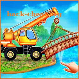 Build House with Trucks - Kids Construction Game icon