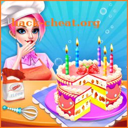 Cake Maker in Kitchen - Candy Cake Cooking Game icon