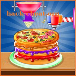 Cake Pizza Factory : Wedding Cake Cooking Game icon