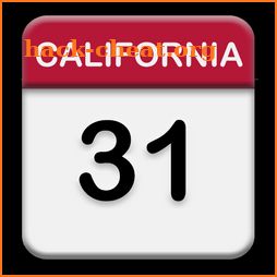 California Calendar 2018 - 2019 icon