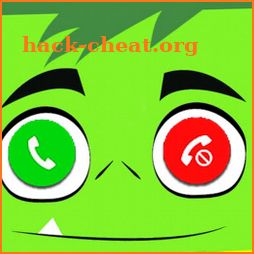 CALL Teen Heroes Titans Go Fake CALL icon