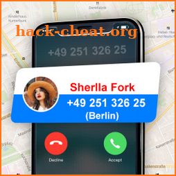 Caller ID: Mobile number locator, Call blocker icon