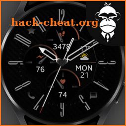 Carbon v6 Analog watch face icon