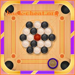 Carrom Adda with Friends : Carrom Board Pool Game icon