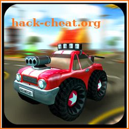 Cartoon Hot Racer 3D Premium icon