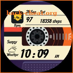 Cassette Wear OS Watch Face icon