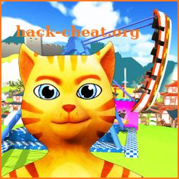 Cat Amusement Park: Idle Asia Theme Park Simulator icon