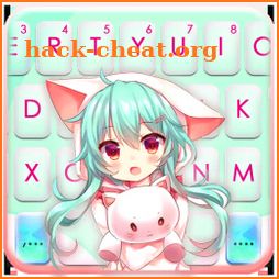 Cat Girl Keyboard Theme icon