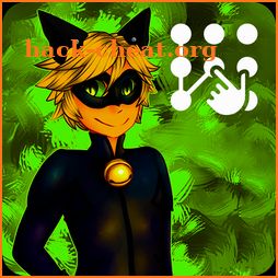 Cat Superhero Full HD Pattern AppLock Password PIN icon