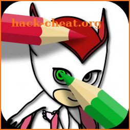 CatBoy pj coloring book icon