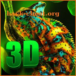 Chameleon Color Wallpaper 3D icon