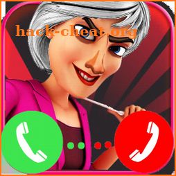 Chat for Scary Teacher - fake video call icon