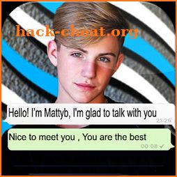 Chat Messenger With MattyB - Prank icon