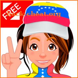 Chica Venezolana - Stickers para Whatsapp - Free icon