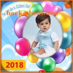 Children's Day Photo Frame icon