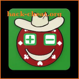 Chip counter for poker and blackjack icon