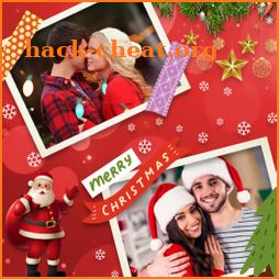 Christmas Dual Photo Frames icon