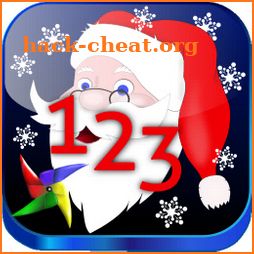 Christmas Games Maths Santa icon