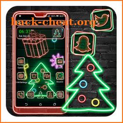 Christmas Neon Theme icon