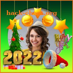 Christmas New Year Photo Frame icon