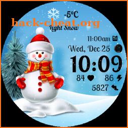 Christmas Weather Animated icon