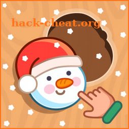 Christmas winter toddler games icon