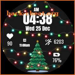 Chritsmas Lights Watch Face icon