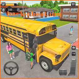 City School Bus Driving 2021: Open World Bus Games icon