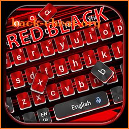 Classic Black Red Keyboard Theme icon